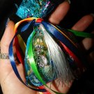 Mini Dandelion "Wish" Mojo Bag - Hoodoo Mojo Bag - Lucky Charm - Folk Art Curio