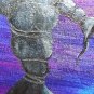 With Sympathy - Acrylic Painting on Stretched Canvas - Voodoo Doll Art - Magick
