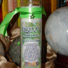 Genuine PERIDOT PRAYER CANDLE - Contains Genuine Peridot - Unscented - Gemstone