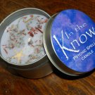 In the Know Ritual Spell Candle - Contains Genuine Gemstones and Herbs