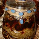 EXTRA LARGE Blue Moon Honey Jar - 42 oz Hoodoo Honey Jar Spell