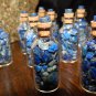 Genuine LAPIS LAZULI Tumbled Chips Jar - Genuine Lapis Lazuli Crystals