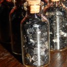 Genuine OBSIDIAN Tumbled Crystal Chips Jar - Genuine Obsidian Crystals