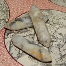Genuine CRAZY LACE AGATE Double Terminated Crystal - Genuine Lace Agate Crystal Point