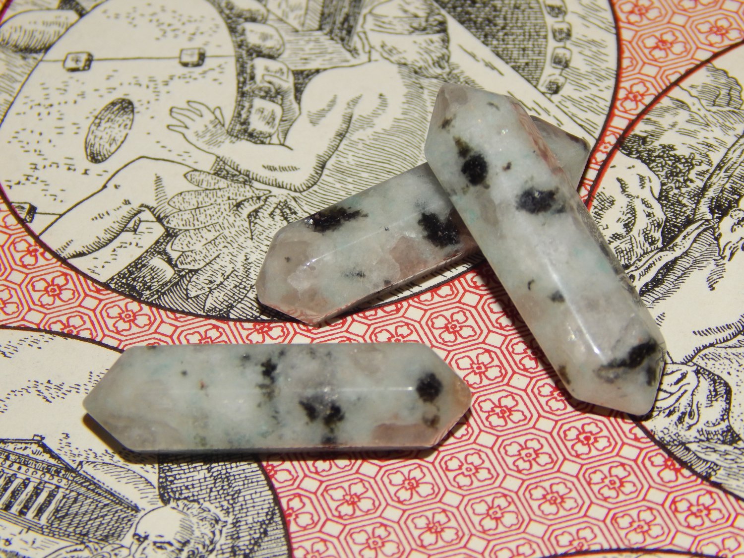 Genuine KIWI JASPER Double Terminated Crystal - Genuine Kiwi Jasper Crystal