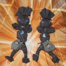 SET of TWO: Shadow Moon Sprites Poppets - Juju Dolls - Voodoo Dolls - Occult