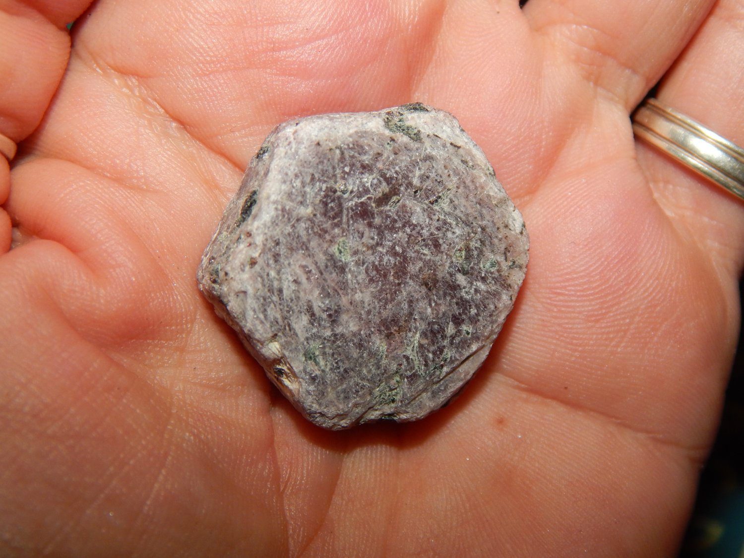 GENUINE PINK RUBY - Untreated Raw Pink Ruby - 83 carat Ruby Crystal