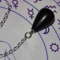 Genuine ONYX Crystal Dowsing Pendulum with Printed Reading Mat