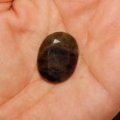 UNTREATED Genuine BROWN SAPPHIRE - Genuine Earth-mined Sapphire - 20.5 carat Sapphire