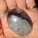 Genuine FLUORITE Palm Stone - Large Tumbled Genuine Fluorite - Metaphysical Crystals