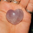 GENUINE AMETHYST HEART - Genuine Polished Amethyst Crystal - Crystal Puffy Heart