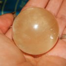 Genuine CALCITE Sphere - Genuine Icelandic Spar Orb - 40mm Gemstone - Crystals
