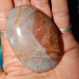 Genuine DESERT JASPER Palm Stone - Large Tumbled Polychrome Jasper Crystal