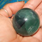 LARGE Genuine FLUORITE Sphere - Fluorite Orb - 46 mm Gemstone Sphere