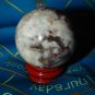 LARGE Genuine RUBELLITE Sphere - Red Tourmaline Orb Sphere - 46 mm Gemstone