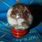 LARGE Genuine RUBELLITE Sphere - Red Tourmaline Orb Sphere - 46 mm Gemstone