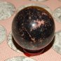 LARGE Genuine RHODONITE ORB - Genuine Rhodonite Gemstone Sphere - 48mm