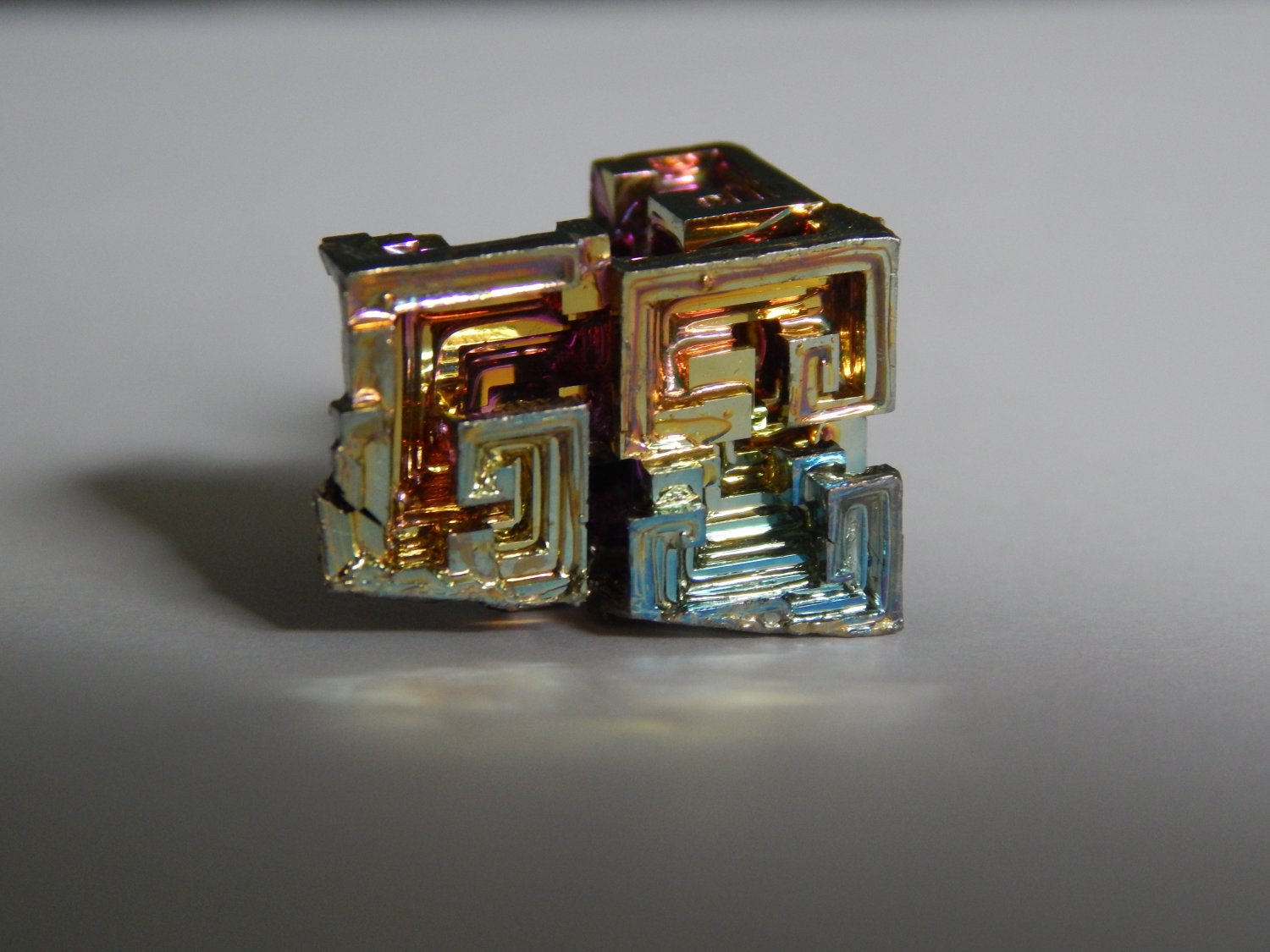 Genuine BISMUTH Crystal Cluster - Raw BISMUTH Gemstone
