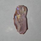 Pastel Pink AURA QUARTZ Point - Titanium Coated Quartz Crystal Point - Jewelry Making