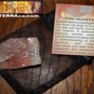 Genuine FIRE QUARTZ - Genuine Rough Fire Quartz - 1+ Inch Gemstone - Metaphysical Crystals