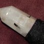 Genuine TOURMALINATED QUARTZ & BONE WAND - Deer Bone & Gemstone Wand