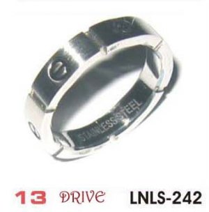 Stainless Steel Ring, style name DRIVE