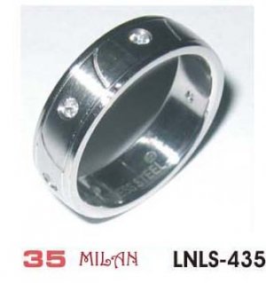 Stainless Steel Ring, style name MILAN