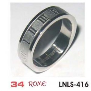 Stainless Steel Ring, style name ROME
