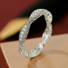 D/VVS1 2.00Ct Round Diamond 14K White Gold Over Engagement Ring