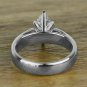 2.00Ct Marquise Cut D/VVS1 Solitaire Wedding Ring 14K White Gold Finish