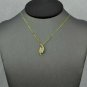 Beautiful 1.45Ct Round Cut Diamond 3-Stone Pendant 14k Yellow Gold Finish