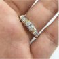 VVS1/D 1.50Ct Round Cut Diamond Engagement Band Ring 14k 2Tone Gold Over