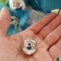 3.50Ct Pear Shape Blue Sapphire Engagement Ring 14K White Gold Finish
