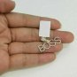 2.00Ct Round Cut Boss Text Yellow Gold Plated Pendant With Silver Chain