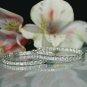 2.00Ct Round Cut Inside and Out Side D/VVS110k White Gold Finish Earrings