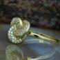 1.85Ct Round Cut D/VVS1 Wedding Engagement Ring 14K Yellow Gold Finish