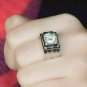 2.75Ct Round Cut Diamond Solitaire Men's Engagment Ring 14K White Gold Over