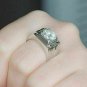 2.75Ct Round Cut Diamond Solitaire Men's Engagment Ring 14K White Gold Over