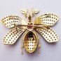 Pave Vintage Inspir. 4.30Ct. Rose Cut Diamond Silver Brooch Cum Pendant