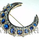 1.50Ct Rose Cut Diamond Sterling Silver Estate Antique Reproduction Brooches
