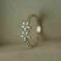 D/VVS1 2.35Ct Marquise Round Cut Diamond Ring 14k Yellow Gold Finish