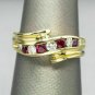 D/VVS1 0.45Ct Round Cut Diamond 14K Yellow Gold Plated Wedding Band Ring