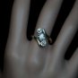 3.50Ct Cushion Cut VVS1 Diamond 3-Stone Twsted Ring 14K Rose Gold Finish