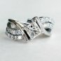14K White Gold Finish 2.20Ct Princess Cut Diamond Solitaire Wedding Ring