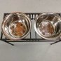 Dog Standing Elevated Feeder for Food and Water with 2 Removable Bowls, for Medium and Large Dogs