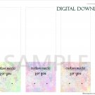 DIY Printable Earring Display Card Template Digital Download PDF Custom Made