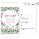 DIY Printable Seed Packet Template Digital Download PDF Merry Christmas