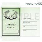 DIY Printable Seed Packet Template Digital Download PDF Fairy and Elves Set of 4 Designs