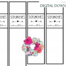 DIY Printable Scrunchie Display Tag Template Digital Download PDF DIY Printable Scrunchie Display Tag Template Digital Download PDF