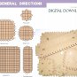 Printable Butterfly Board Loom Instructions Instant Digital Download PDF 4 Pages